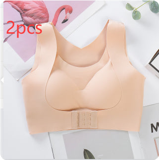 Posture Corrector Bra For Women  2-in-1 Breast Lifter & Back Support Front Closure Sports Shaper